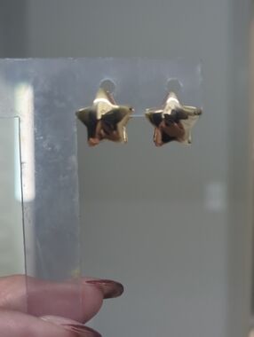 Gold Star Stud Earrings - Women Jewelry